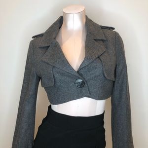 H&M Cropped military jacket